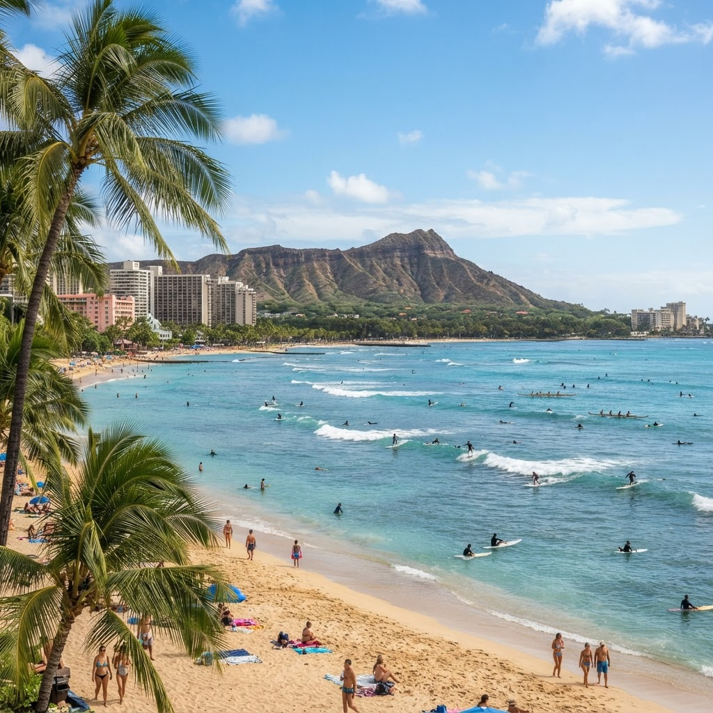 Hawaii travel destination